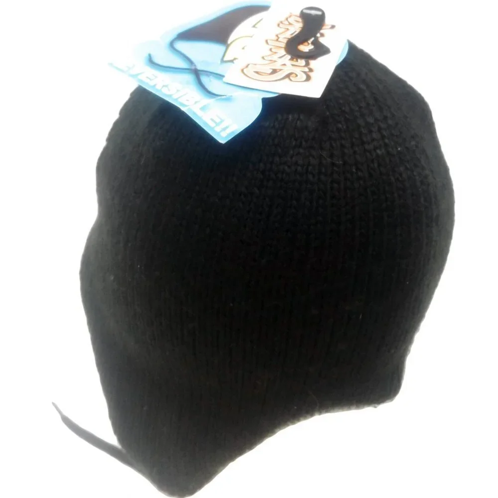 DC Comics Boys Reversible Batman Lined Winter Hat